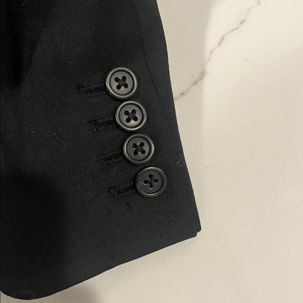 J. Crew Single Breasted Wool Classic Black Blazer 6